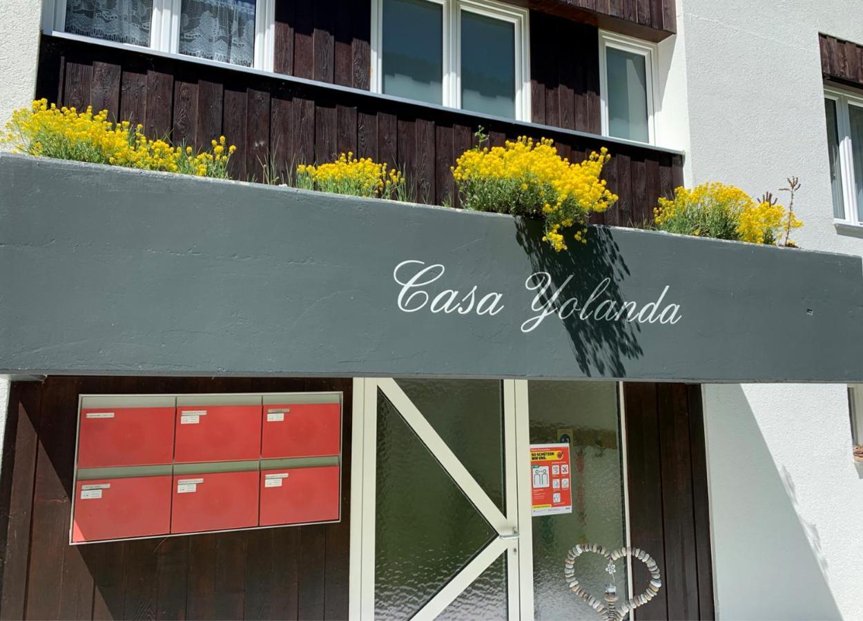 Casa Yolanda Familienwohnung Mireille Fiesch Exterior foto